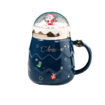 CHRISTMAS MUG WITH SNOWGLOBE